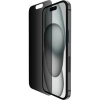 Belkin SCREENFORCE TemperedGlass Privacy voor iPhone 15 privacyfilter