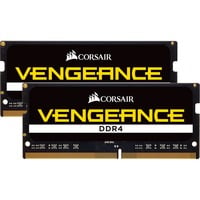 Corsair Vengeance 16 GB DDR4-3200 (2x 8 GB) laptopgeheugen Zwart, CMSX16GX4M2A3200C22, SO-DIMM