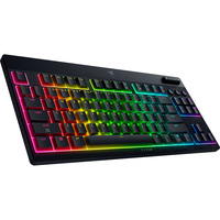 Razer BlackWidow V4 Low-Profile, gaming toetsenbord Zwart, US lay-out, Razer Low-Profile Orange, RGB leds, TKL