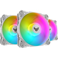 ASUS TUF Gaming TF120 ARGB 3IN1 case fans Wit, 3 stuks, 120 x 120 x 25 mm, Incl. controller