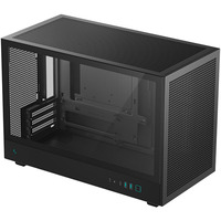 DeepCool CH260 mini tower behuizing Zwart | 2x USB-A | 1x USB-C | Tempered Glass