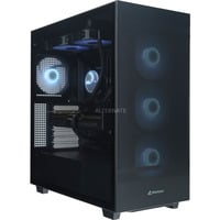 ALTERNATE Gamer Starter i5-5070Ti gaming pc Zwart | Core i5-14600K | RTX 5070 Ti | 32 GB | 1 TB SSD
