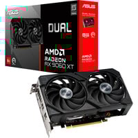 ASUS DUAL Radeon RX 9060 XT 8GB grafische kaart 2x DisplayPort, 1x HDMI