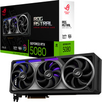 ASUS ROG Astral GeForce RTX 5080 grafische kaart 2x HDMI, 3x DisplayPort
