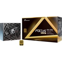 Seasonic FOCUS GX-750-V4 ATX3.1 modulaire 750 watt voeding  Zwart, 2x PCIe