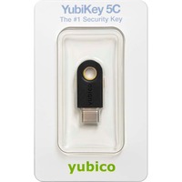 Yubico YubiKey 5C security key Zwart/goud