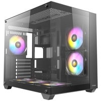 Antec CX800 Elite RGB midi tower behuizing Zwart | 2x USB-A | Tempered Glass