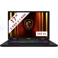 MSI Crosshair A17 HX (D8WGKG-004BE) 17" gaming laptop Grijs | Ryzen 9 8945HX | RTX 5070 | 16 GB | 1 TB SSD | 240 Hz