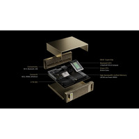 NVIDIA® DGX Spark Founders Edition pc-systeem Goud | NVIDIA Grace | NVIDIA Blackwell | 4 TB SSD