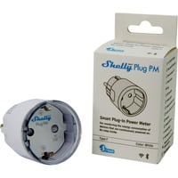 Shelly Plug PM Gen3 slimme wifi stekker Wit