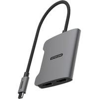 Sitecom USB-C naar dual HDMI adapter