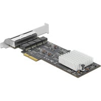 DeLOCK PCI Express x4 naar 4 x RJ45 2,5 GbE netwerkadapter 