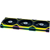 Lian Li UNI FAN SL120 Wireless RGB case fans Zwart, 3 stuks, 120 x 124.5 x 28 mm, PWM