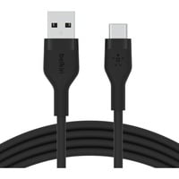 Belkin BoostCharge Flex USB-A/USB-C-kabel Zwart, 1 meter