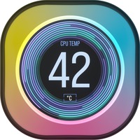 Corsair iCUE LINK AIO LCD Screen Module 2.1"  Zwart