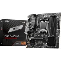 MSI PRO B650M-P socket AM5 moederbord Zwart, RAID, 2.5 Gb-LAN, Sound, µATX