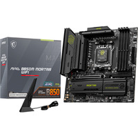 MSI MAG B850M MORTAR WIFI socket AM5 moederbord Zwart, RAID, 5 Gb-LAN, WLAN, BT, Sound, ATX