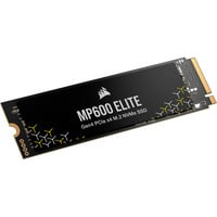 Corsair MP600 ELITE 4 TB SSD Zwart, CSSD-F4000GBMP600ENH, PCIe Gen 4.0 x4, NVMe 1.4, M.2 2280