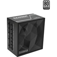 Lian Li SX Platinum modulaire 1000 watt voeding  Zwart, 1x 12V-2x6, 4x PCIe, 5x PCIe, Kabelmanagement