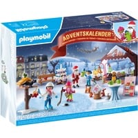 PLAYMOBIL Adventskalender - Een uitstapje naar de kerstmarkt Constructiespeelgoed 71472