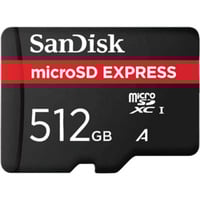 SanDisk microSD Express 512 GB geheugenkaart Zwart, Class 3 (U3)