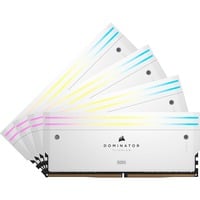 Corsair Dominator Titanium RGB 64 GB DDR5-6400 (4x 16 GB) werkgeheugen Wit, CMP64GX5M4B6400C32W, XMP 3.0