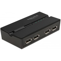DeLOCK USB-switch 2.0 - 4 pc's naar 4 apparaten 