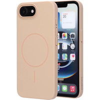Mobiparts iPhone 16e / 17e - Slim Line MagSafe Case telefoonhoesje Beige