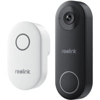 Reolink Smart 2K+ bedrade PoE videodeurbel met gong Zwart