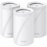 TP-Link Deco BE65 WiFi 7 Mesh Tri-Band 3-Pack mesh router Wit, 3 stuks