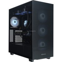 ALTERNATE Gamer Starter i5-9060XT gaming pc Zwart | Core i5-14600K | RX 9060 XT | 32 GB | 1 TB SSD