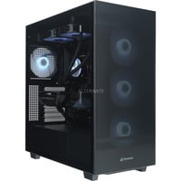ALTERNATE Gamer Starter i5-9060XT gaming pc Zwart | Core i5-14600K | RX 9060 XT | 32 GB | 1 TB SSD