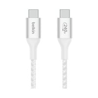 Belkin BoostCharge USB-C kabel Wit, 1 meter, 240 W