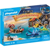 PLAYMOBIL Playm. Adventskalender: Piraten 71636 Constructiespeelgoed 