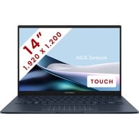 ASUS ZenBook 14 OLED (UX3405CA-QL367W) 14"  laptop Donkerblauw | Core Ultra 9 285H | Arc Graphics | 32 GB | 1 TB SSD