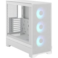 Fractal Design Pop 2 Air RGB midi tower behuizing Wit | 1x USB-A | 1x USB-C | RGB | Tempered Glass