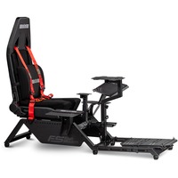 Next Level Racing Flight Simulator racingsimulator Zwart/rood