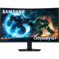Samsung Odyssey G7 S37FG756EU 37" 4K Ultra HD curved gaming monitor Zwart, 1x DisplayPort, 2x HDMI, 2x USB-A, 165 Hz