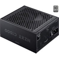 NZXT C1500 Platinum modulaire 1500 watt voeding  Zwart, 2x 12V-2x6, 6x PCIe