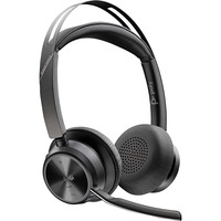 Happy People Poly Voyager Focus 2 USB-C - Teams Certified on-ear headset Zwart