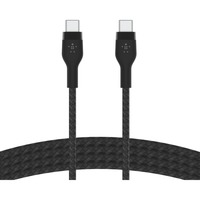 Belkin BoostCharge Pro Flex USB-C/USB-C-kabel Zwart, 2 meter