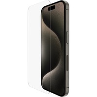 Belkin ScreenForce TemperedGlass voor iPhone 15 beschermfolie Transparant