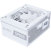 Lian Li SP850 V2 Gold, 850 Watt voeding  Wit, 2x PCIe, Kabelmanagement
