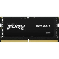 Kingston FURY 16 GB DDR5-5600 (1x 16 GB) laptopgeheugen Zwart, KF556S40IB-16, Impact