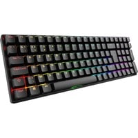 Sharkoon SKILLER SGK50 S2 RGB mechanisch gaming toetsenbord Zwart, BE lay-out (AZERTY), Gateron Red, 96%, Hot-swappable