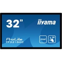 iiyama ProLite TF3215MC-B2 38" touchscreen monitor Zwart, HDMI, DisplayPort, VGA, USB-B