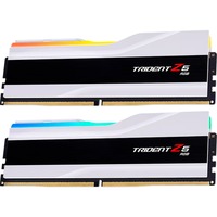 G.Skill 96 GB DDR5-6400 (2x 48 GB) Kit werkgeheugen Wit, F5-6400J3239F48GX2-TZ5RW, Trident Z5 RGB, XMP 3.0