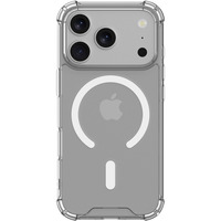 Just in Case iPhone 18 Pro - FlexImpact TPU MagSafe Case telefoonhoesje Transparant