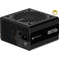 Corsair RM750e (2025) modulaire 750 watt voeding  Zwart, 1x 12V-2x6, 1x PCIe