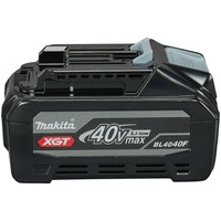 Makita Accu BL4040F XGT oplaadbare batterij Zwart, In doos | 40 V | actief koelsysteem | schuifaccu